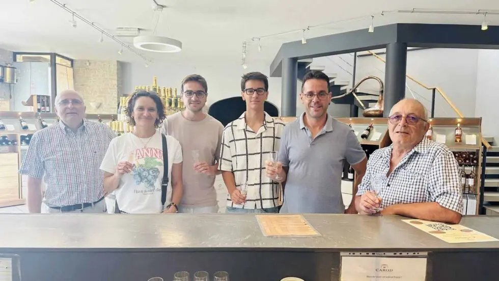 Alain y Marcel Carod (izda. y dcha. de la foto)