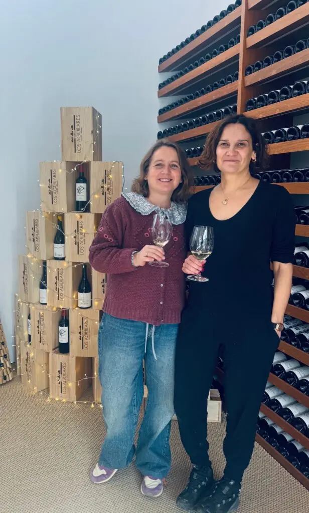 Catando los vinos de Cortijo de los Aguilares con Bibi García