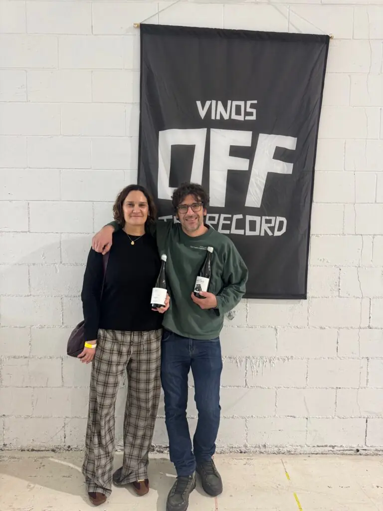 Con José Manuel Beneitez, enólogo de Hato y Garabato 