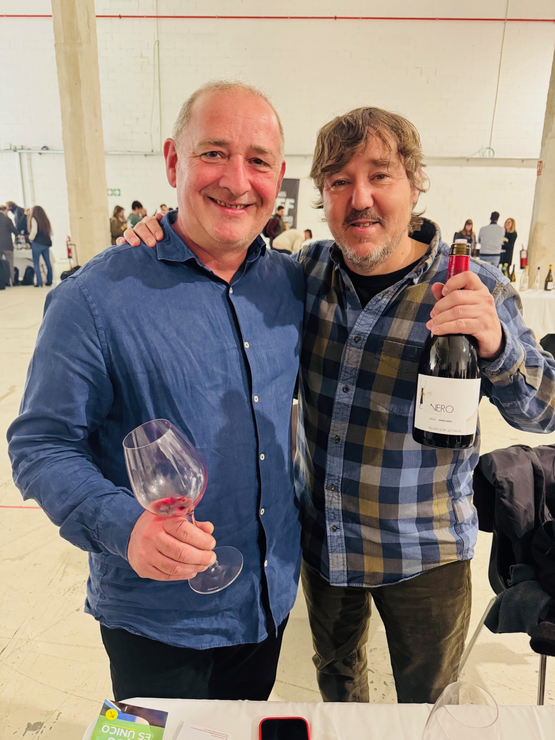 Josep y Ramón, socios fundadores de la bodega Batlliu en Sort